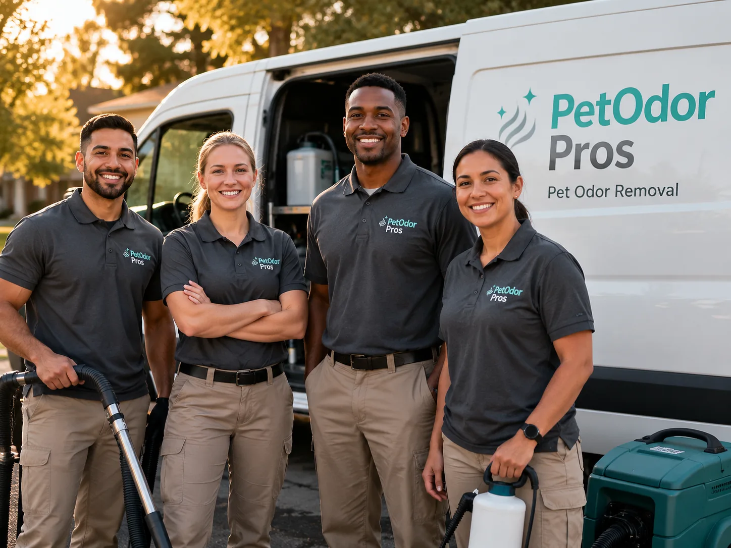 Pet Odor Removal team serving Newtonville, MA